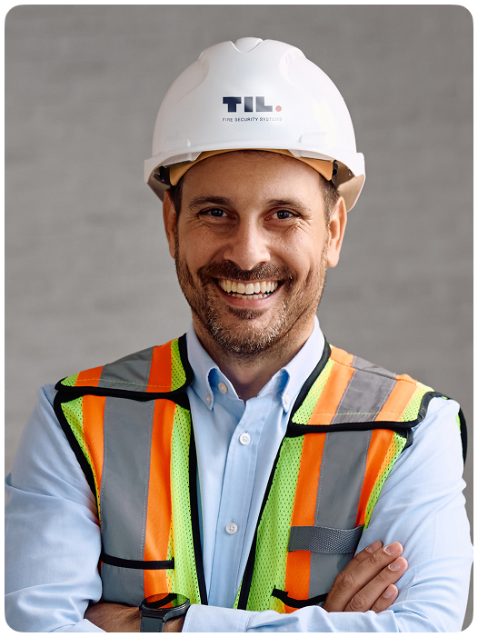 TIL engineer on site